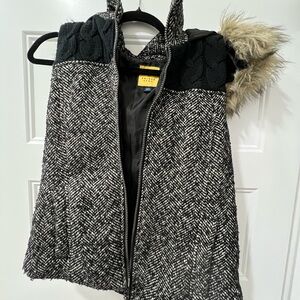 Prince & Fox Black and White Vest